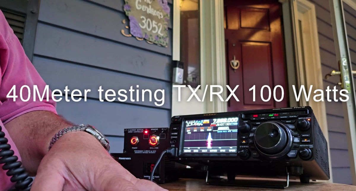 Array testing video